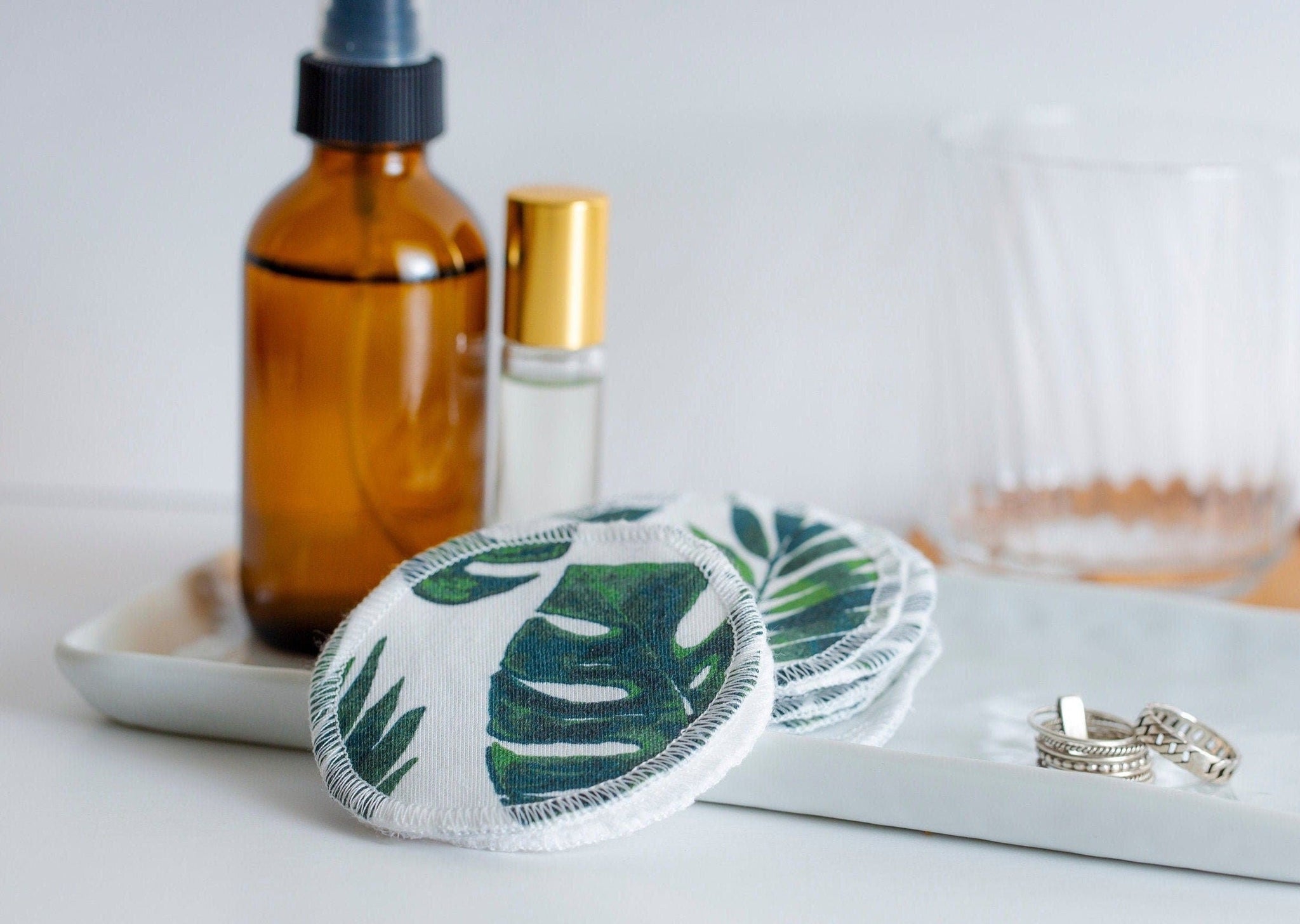 Cotton Pads | Leafy Monstera