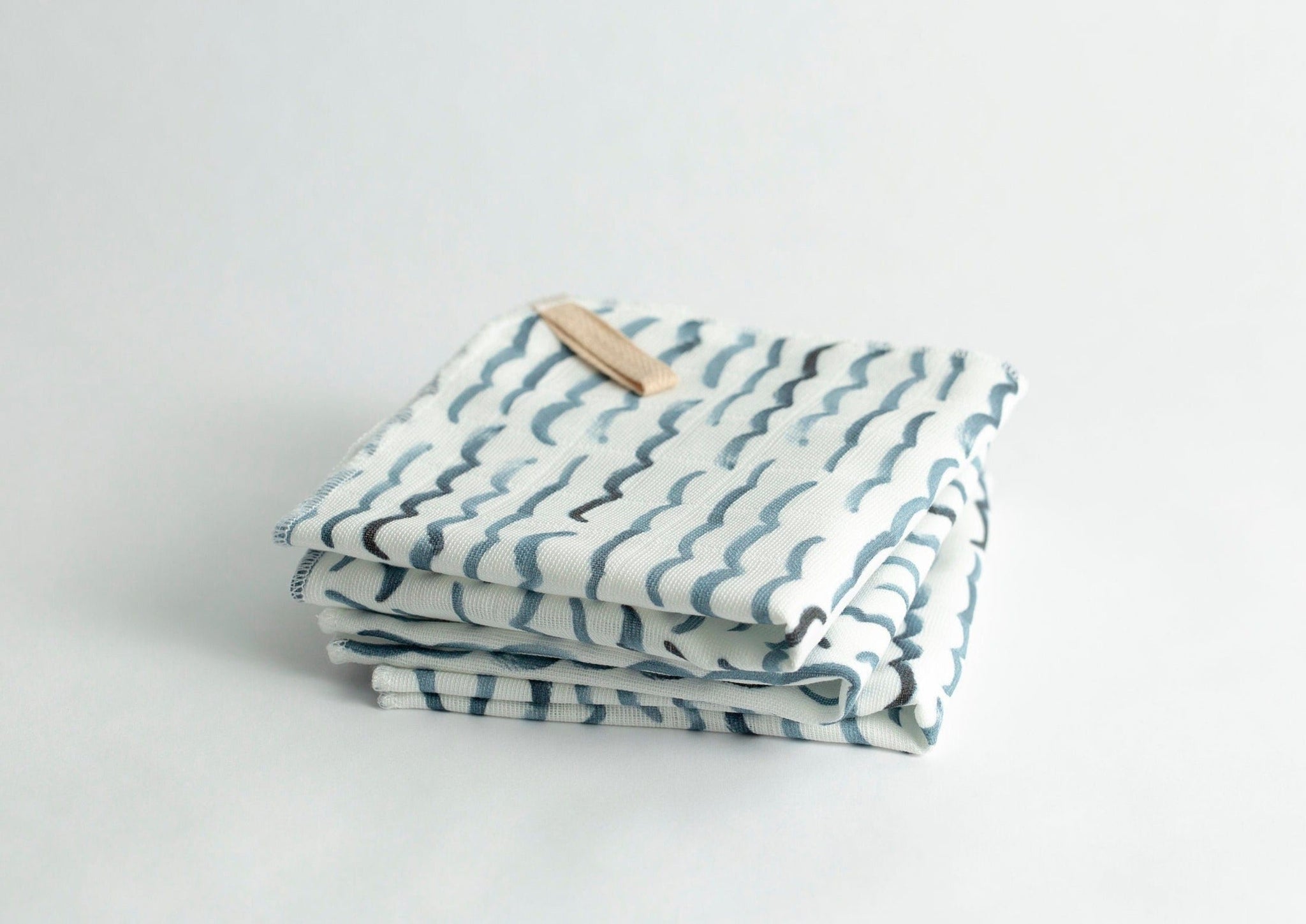 Muslin Face Cloth | Coastal Waves