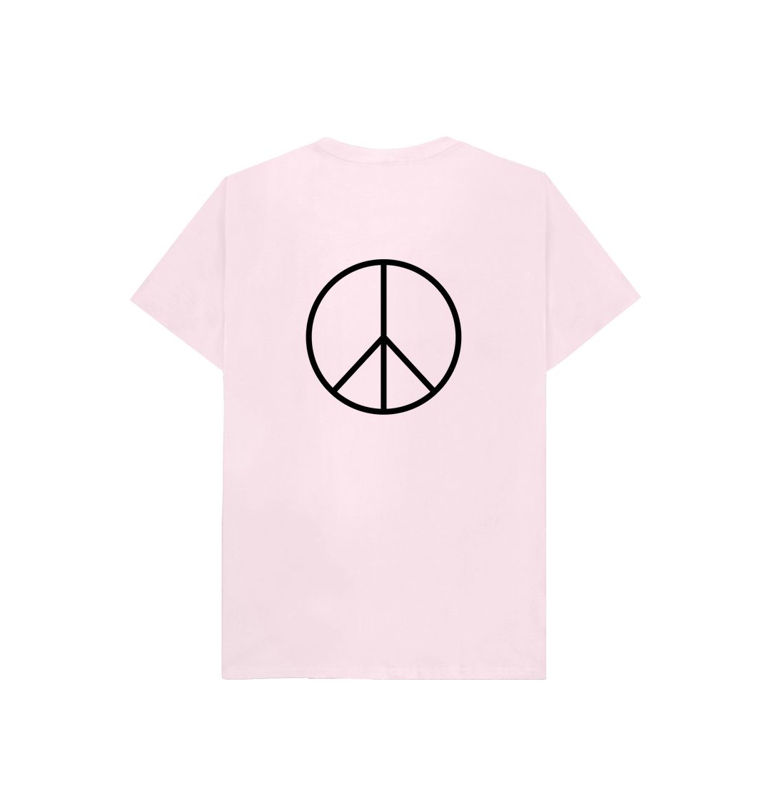 Peace T-shirt for Girls | Pink T-shirts