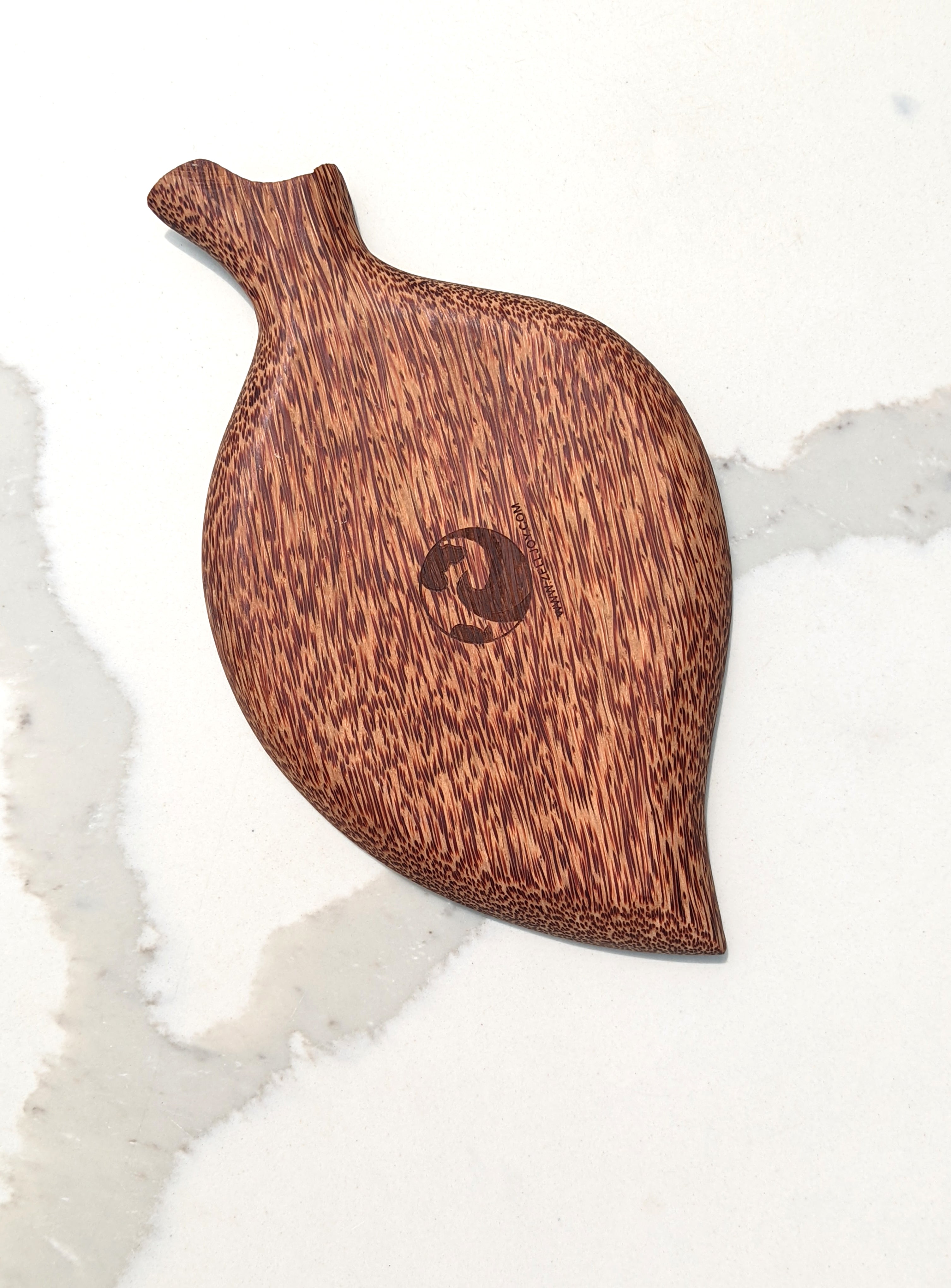 Coconut Wood Platter | Leaf Shape Plate