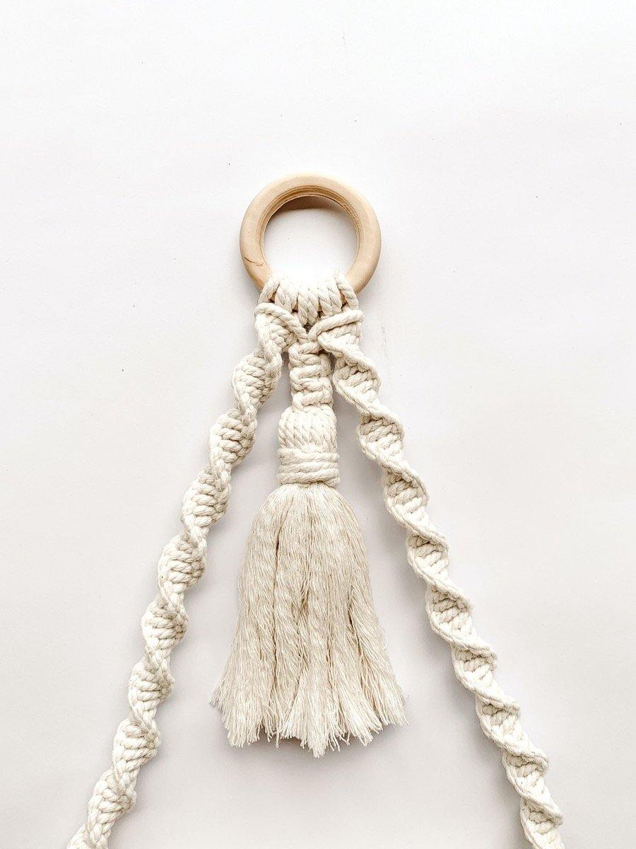 Macrame Toilet Paper Hanger