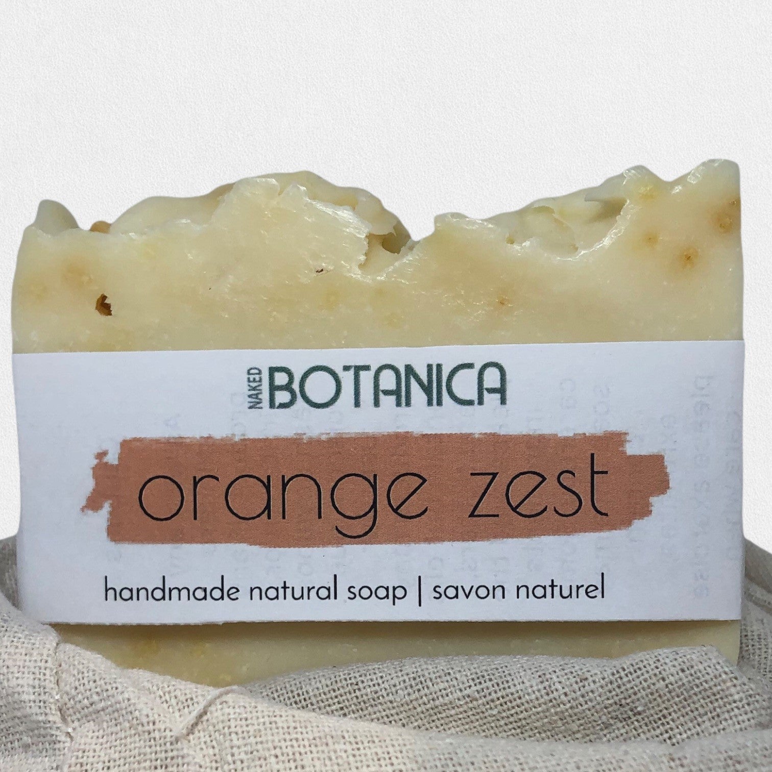 ORANGE ZEST Vegan Soap by Nakedeodorant