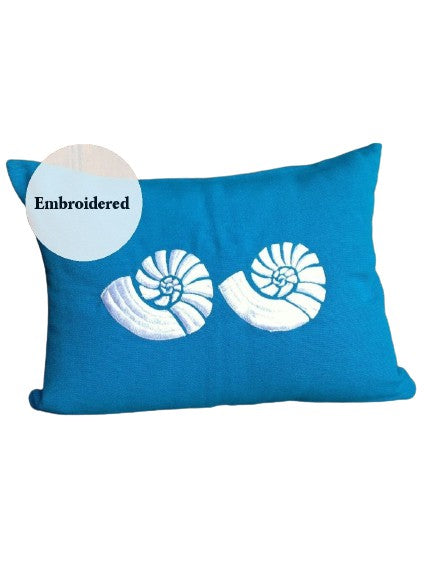 Beach Sea Shell Throw Pillows