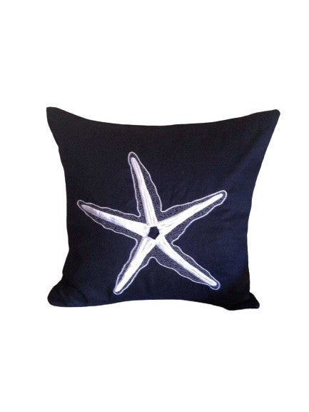 Beach Home Decor, Starfish Coastal Pillows