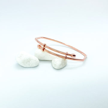 18K Rose Gold Bangle Bracelet | Reminisce