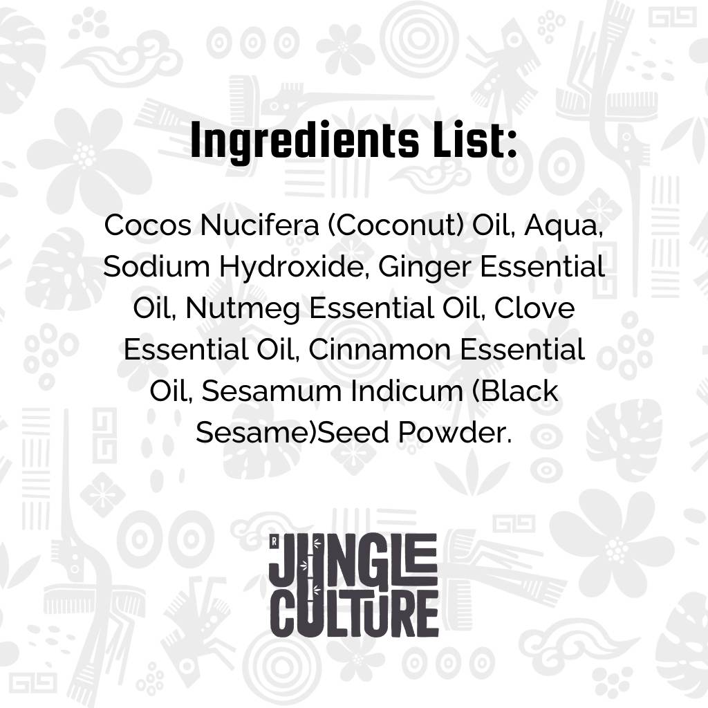 Soap Bar - Ginger & Spice Solid Exfoliating Bar Soaps